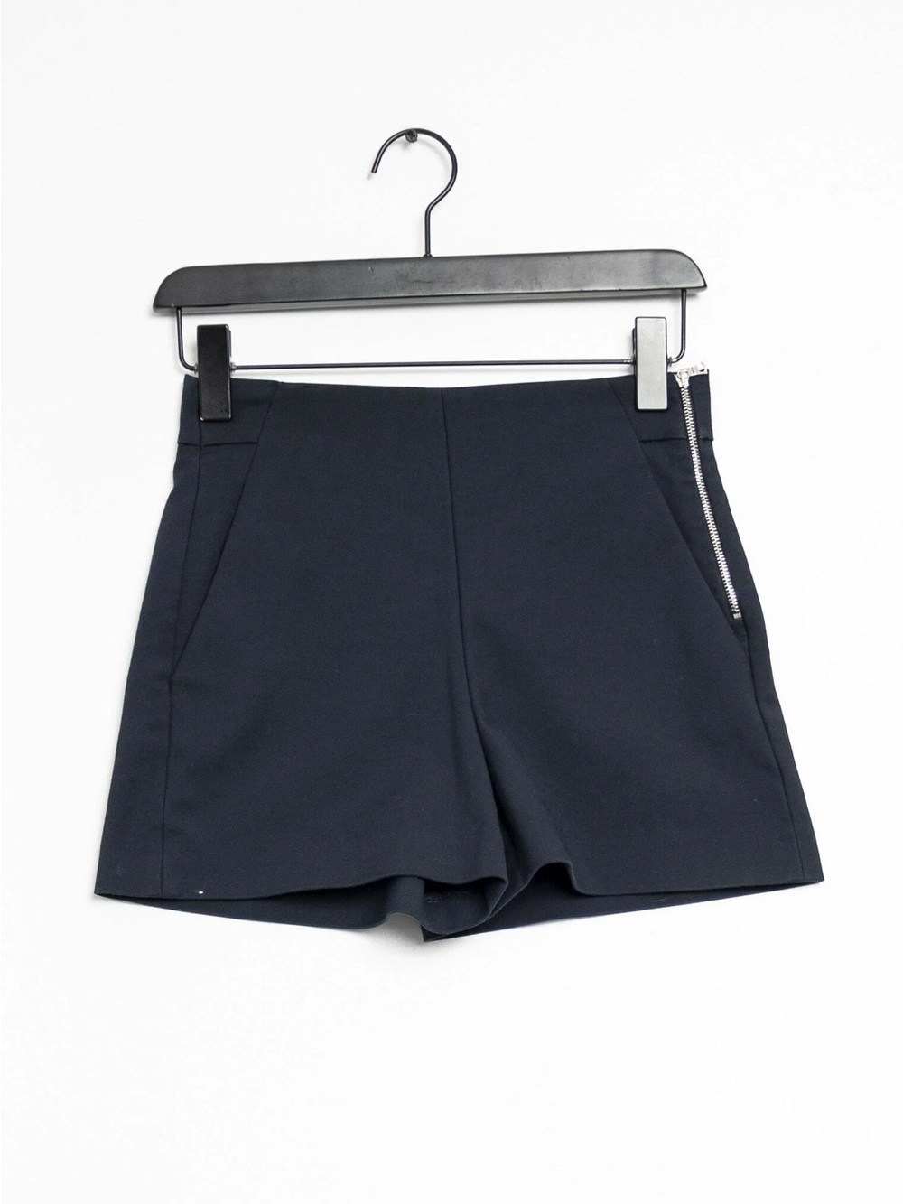 Classic High-Rise Black Women's Shorts